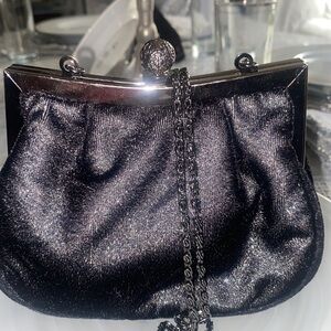 Hillard & Hanson Black clutch/crossbody!